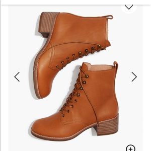 Madewell Patti Lace-Up Boot